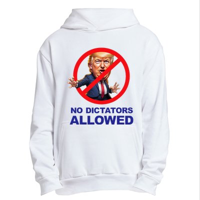 No Dictators Allowed Urban Pullover Hoodie