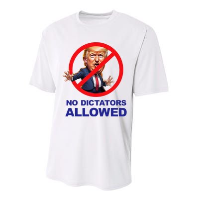 No Dictators Allowed Performance Sprint T-Shirt