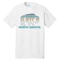 North Dakota Bison Vintage American Buffalo Souvenir Gift Tall T-Shirt