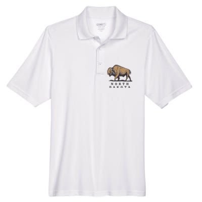 North Dakota Buffalo Men's Origin Performance Piqué Polo