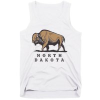 North Dakota Buffalo Tank Top