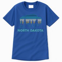 North Dakota Bison Vintage American Buffalo Souvenir Gift Tall T-Shirt