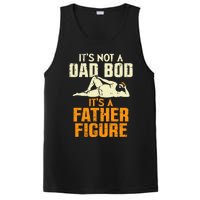 Not Dad Bod Its A Father Figure Funny Fathers Day Daddy Papa PosiCharge Competitor Tank