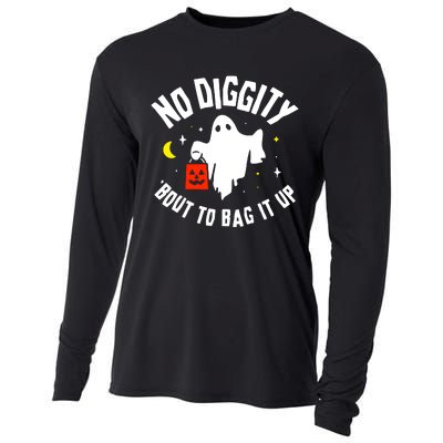 No Diggity Bout To Bag It Up Cooling Performance Long Sleeve Crew