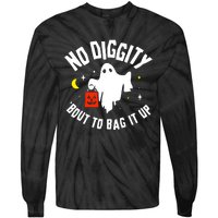 No Diggity Bout To Bag It Up Tie-Dye Long Sleeve Shirt