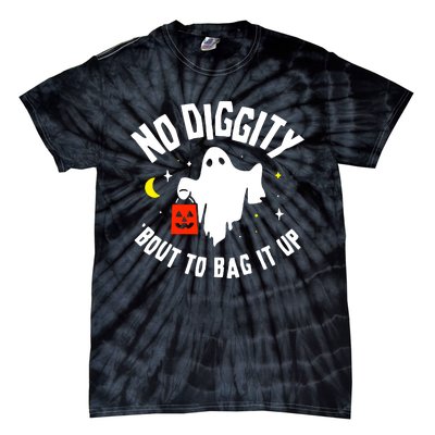 No Diggity Bout To Bag It Up Tie-Dye T-Shirt