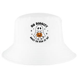 No Diggity Bout To Bag It Up Cute Retro Halloween Cool Comfort Performance Bucket Hat