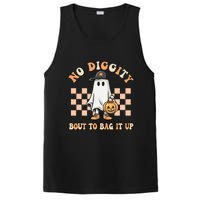 No Diggity Bout To Bag It Up Ghost Halloween PosiCharge Competitor Tank