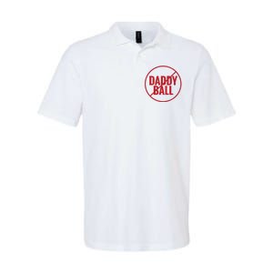 No Daddy Ball As Baseball Coach No Daddy Coach In Baseball Softstyle Adult Sport Polo