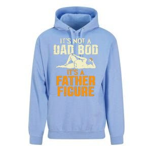 Not Dad Bod Its A Father Figure Funny Fathers Day Daddy Papa Unisex Surf Hoodie