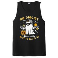 No Diggity Bout To Bag It Up Retro Ghost Halloween Gift PosiCharge Competitor Tank