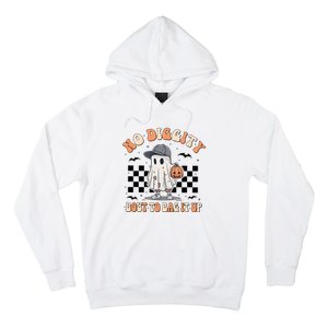 No Diggity Bout To Bag It Up Cute Ghost Ghoul Halloween Hoodie