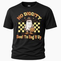 No Diggity Bout To Bag It Up Cool Ghost Halloween Performance Shirt