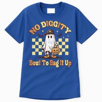 No Diggity Bout To Bag It Up Cool Ghost Halloween Tall T-Shirt