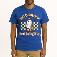 No Diggity Bout To Bag It Up Cool Ghost Halloween Tall T-Shirt