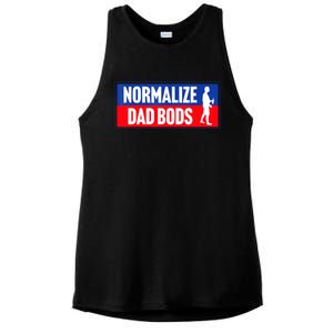 Normalize Dad Bods Ladies PosiCharge Tri-Blend Wicking Tank