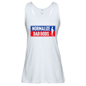 Normalize Dad Bods Ladies Essential Flowy Tank