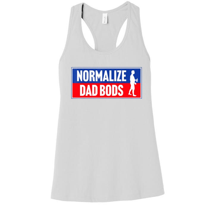 Normalize Dad Bods Women's Racerback Tank