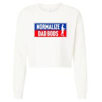 Normalize Dad Bods Cropped Pullover Crew