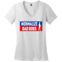 Normalize Dad Bods Women's V-Neck T-Shirt