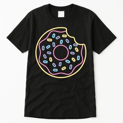 Neon Donut Bite Tall T-Shirt