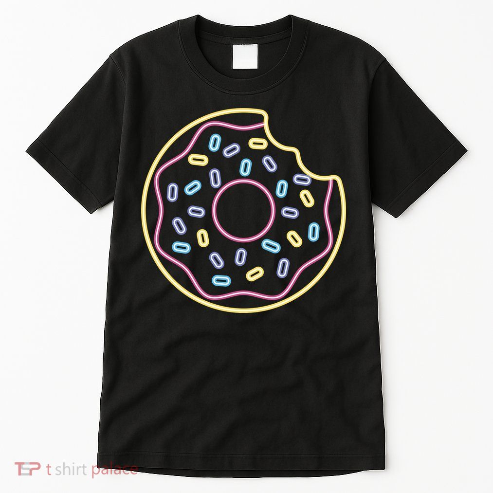 Neon Donut Bite Tall T-Shirt