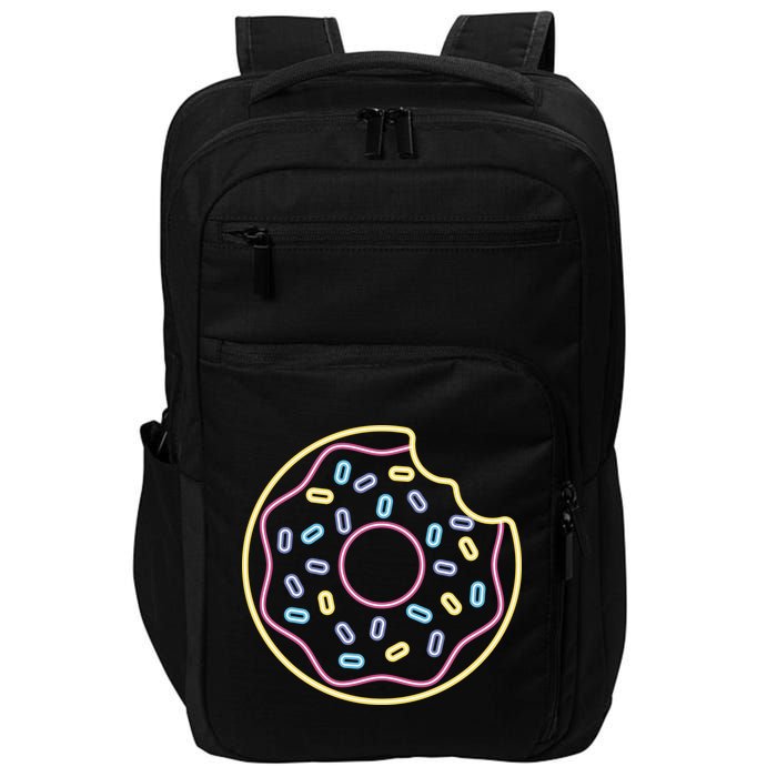 Neon Donut Bite Impact Tech Backpack