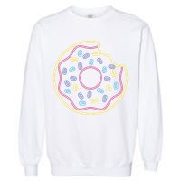 Neon Donut Bite Garment-Dyed Sweatshirt