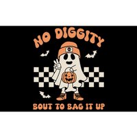 No Diggity Bout To Bag It Up Ghost Halloween Kids Bumper Sticker