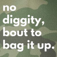 No Diggity Bout To Bag It Up Legacy Tie Dye Trucker Hat