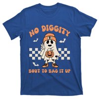 No Diggity Bout To Bag It Up Ghost Halloween T-Shirt