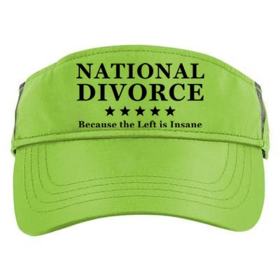 National Divorce Conservative Anti Biden Adult Drive Performance Visor