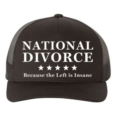 National Divorce Conservative Anti Biden Yupoong Adult 5-Panel Trucker Hat