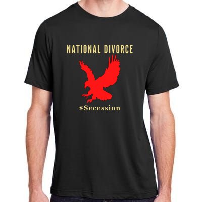 National Divorce Conservative Anti Biden Secession Adult ChromaSoft Performance T-Shirt