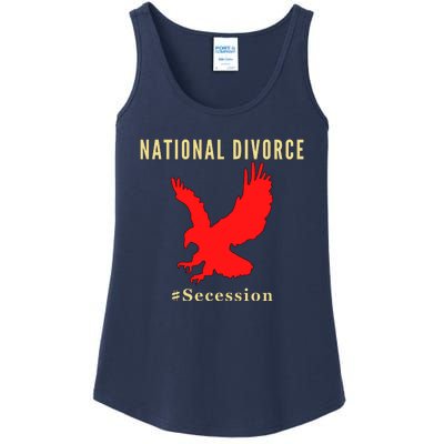 National Divorce Conservative Anti Biden Secession Ladies Essential Tank