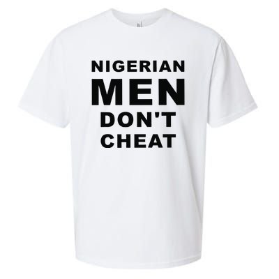 Nigerian Don’T Cheat Sueded Cloud Jersey T-Shirt