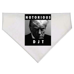 Notorious Djt Donald Trump Mug Shot Republican 2024 Maga USA-Made Doggie Bandana