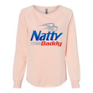 Natty Daddy Dad Bod Light Humor Beer Lover Father's Day Womens California Wash Sweatshirt