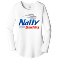 Natty Daddy Dad Bod Light Humor Beer Lover Father's Day Women's Perfect Tri Tunic Long Sleeve Shirt