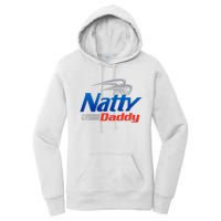 Natty Daddy Dad Bod Light Humor Beer Lover Father's Day Women's Pullover Hoodie