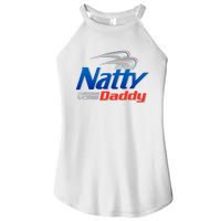 Natty Daddy Dad Bod Light Humor Beer Lover Father's Day Women's Perfect Tri Rocker Tank