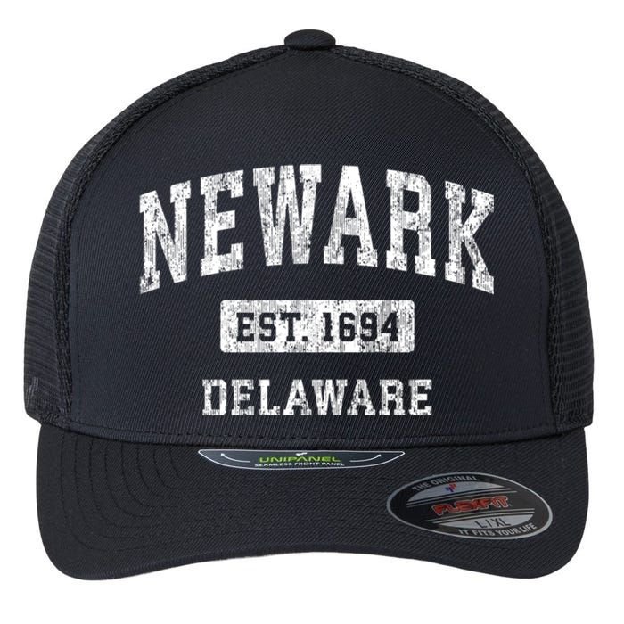 Newark Delaware De Vintage Sports Flexfit Unipanel Trucker Cap