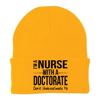 Nurse Doctorate Dnp Phd Practitioner Gift Meaningful Gift Tee Knit Cap Winter Beanie