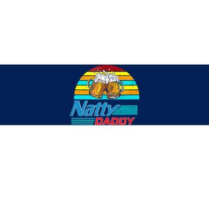 Natty Daddy Dad Bod Light Beer Lover Beer Day Retro Bumper Sticker