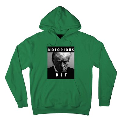 Notorious Djt Donald Trump Mug Shot Republican 2024 Maga Hoodie