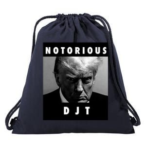 Notorious Djt Donald Trump Mug Shot Republican 2024 Maga Drawstring Bag