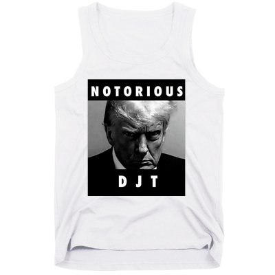 Notorious Djt Donald Trump Mug Shot Republican 2024 Maga Tank Top