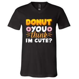 National Donut Day Celebration V-Neck T-Shirt