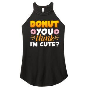 National Donut Day Celebration Women's Perfect Tri Rocker Tank