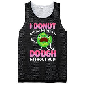 National Donut Day Celebration Apparel Mesh Reversible Basketball Jersey Tank